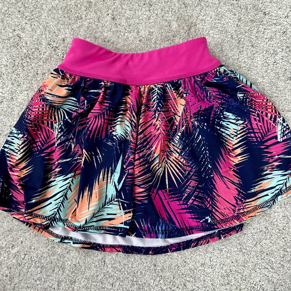 Gymboree Girls Tropical Print Athletic Skort